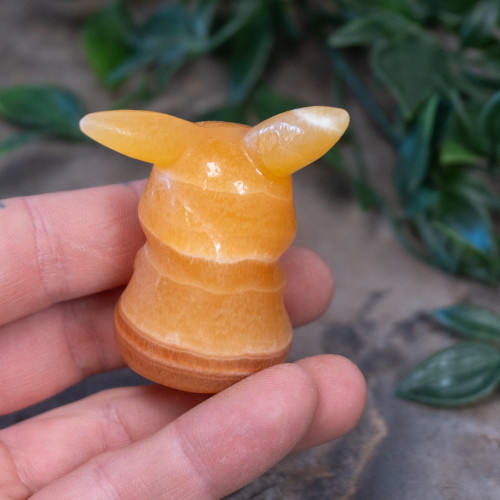 Orange Calcite Pikachu