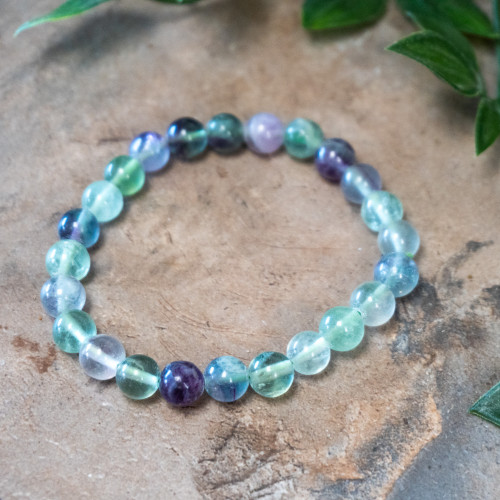 Fluorite Bracelet 8mm