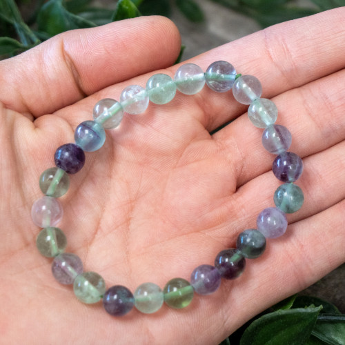 Fluorite Bracelet 8mm