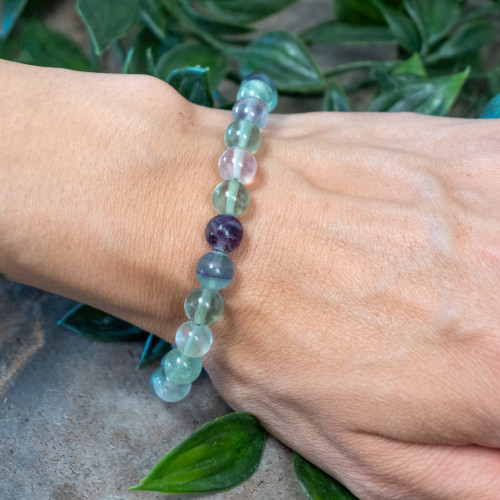 Fluorite Bracelet 8mm