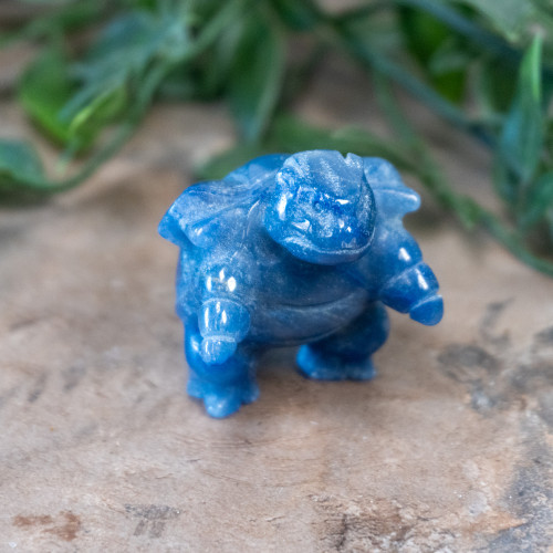 Small Blue Aventurine Blastoise