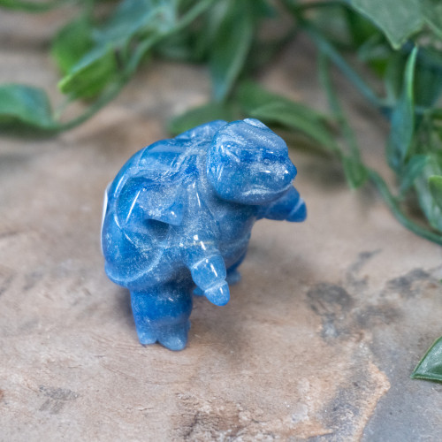 Small Blue Aventurine Blastoise