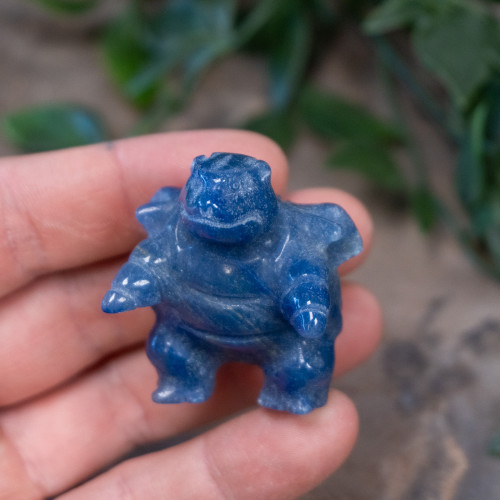 Small Blue Aventurine Blastoise