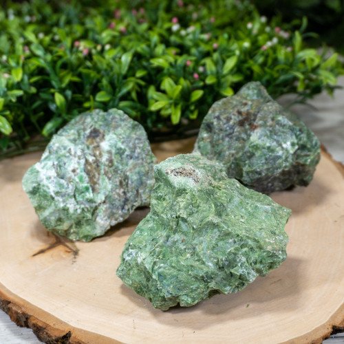 Medium Raw Green Opal
