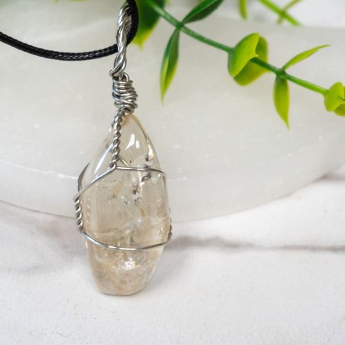 Citrine Wire Wrap #1