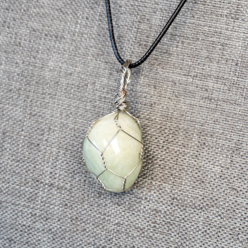 Aquamarine Wire Wrap #1