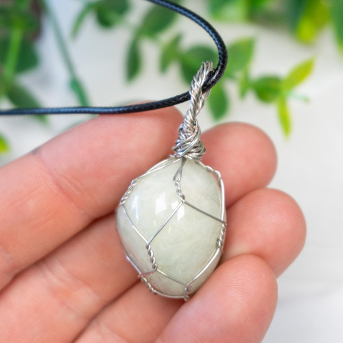 Aquamarine Wire Wrap #1