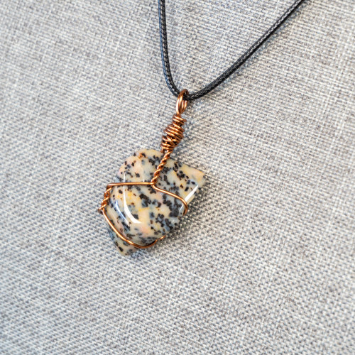 Cheetah Agate Wire Wrap #2