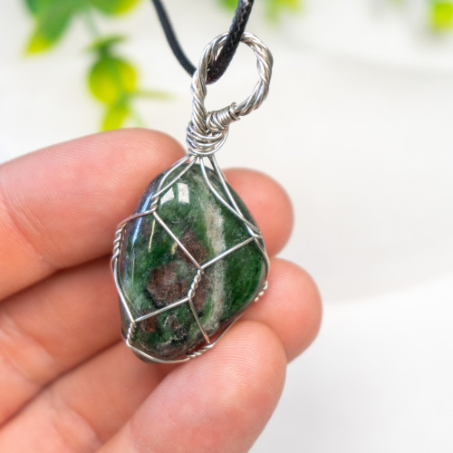 Eclogite Wire Wrap #1