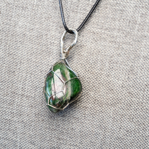 Eclogite Wire Wrap #1