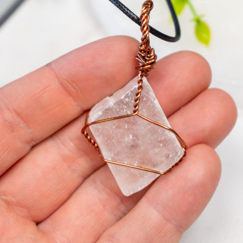 White Calcite Wire Wrap #1