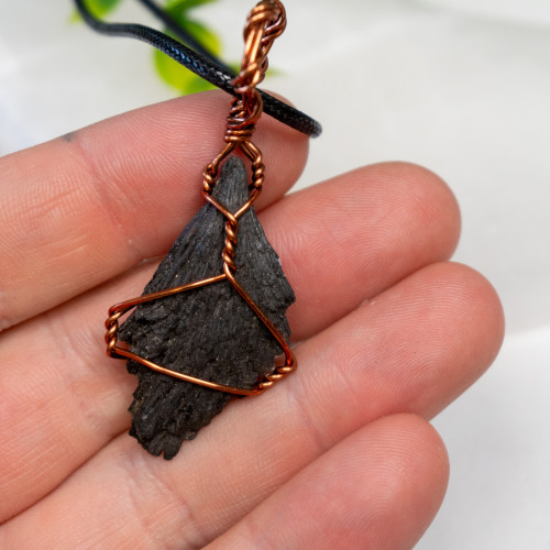 Black Kyanite Wire Wrap #1