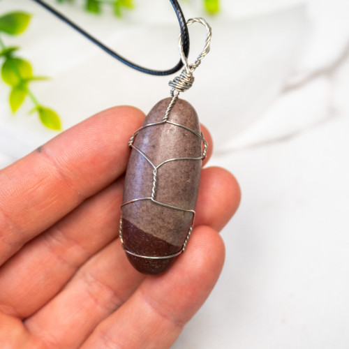 Shiva Lingam Wire Wrap #1