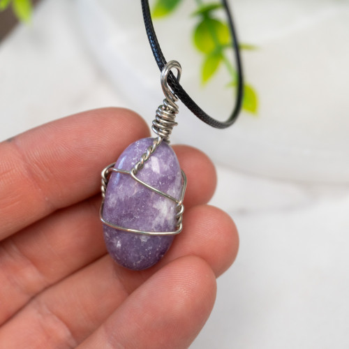 Lepidolite Wire Wrap #3