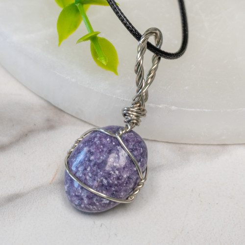 Lepidolite Wire Wrap #2