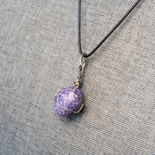 Lepidolite Wire Wrap #2