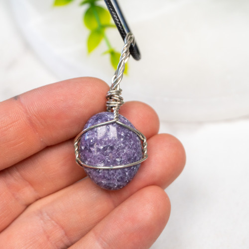 Lepidolite Wire Wrap #2
