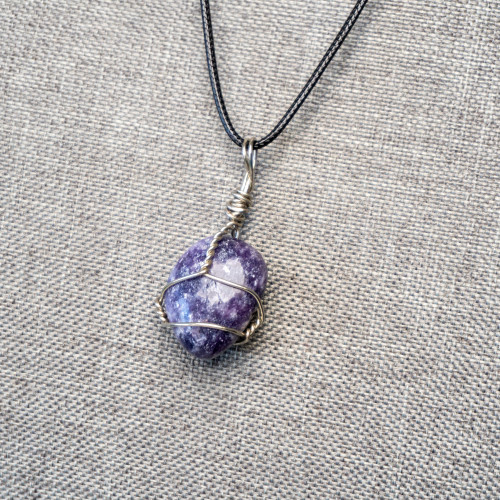 Lepidolite Wire Wrap #1