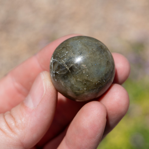 Small Labradorite Sphere #1