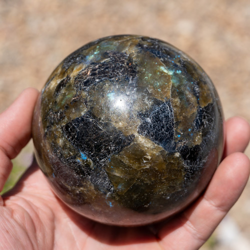 Large Labradorite Sphere #2