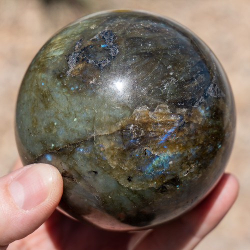 Large Labradorite Sphere #1