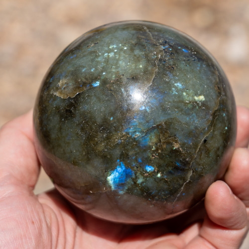Large Labradorite Sphere #1