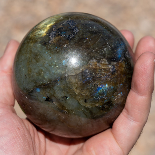 Large Labradorite Sphere #1