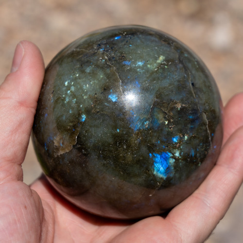 Large Labradorite Sphere #1