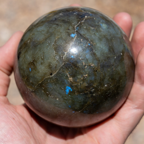 Large Labradorite Sphere #1