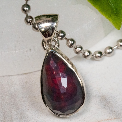 Black Ethiopian Opal Necklace #1