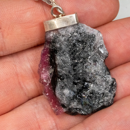 Blue & Pink Tourmaline Necklace #1