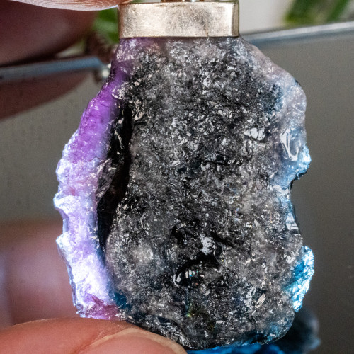 Blue & Pink Tourmaline Necklace #1