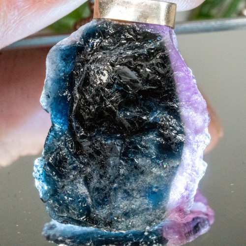 Blue & Pink Tourmaline Necklace #1