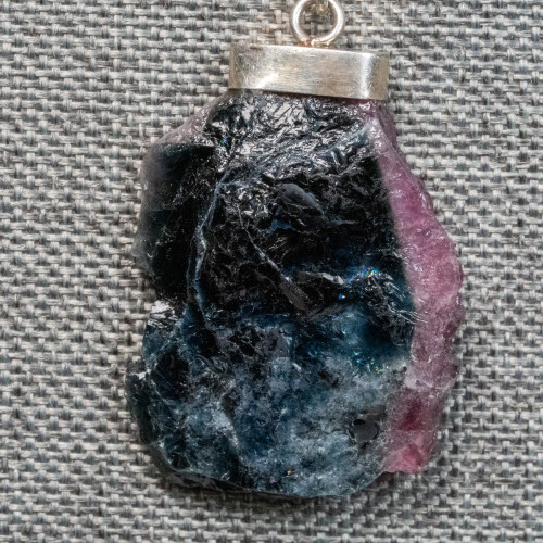 Blue & Pink Tourmaline Necklace #1