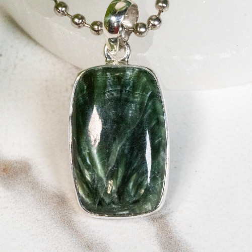 Seraphinite Necklace #1