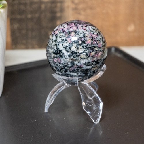 Acrylic 3 Inch Sphere Stand