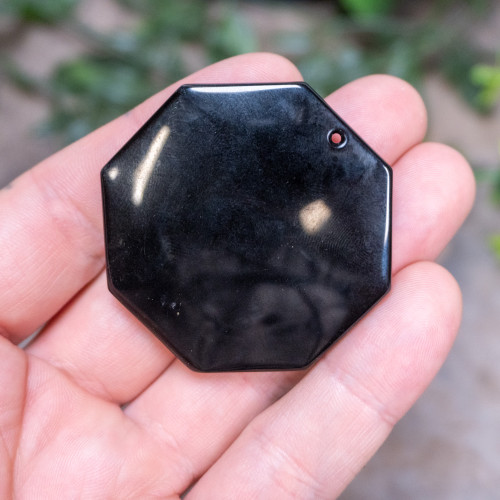 Obsidian Ying Yang Idol