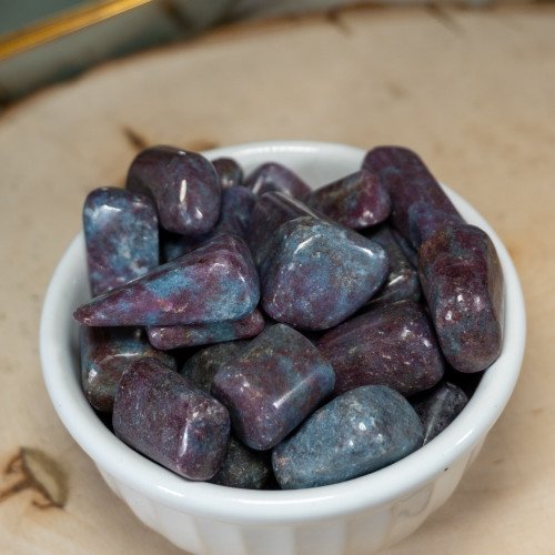 Ruby in Kyanite Tumbled