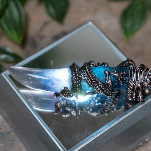 Fluorite Dragon Necklace #4