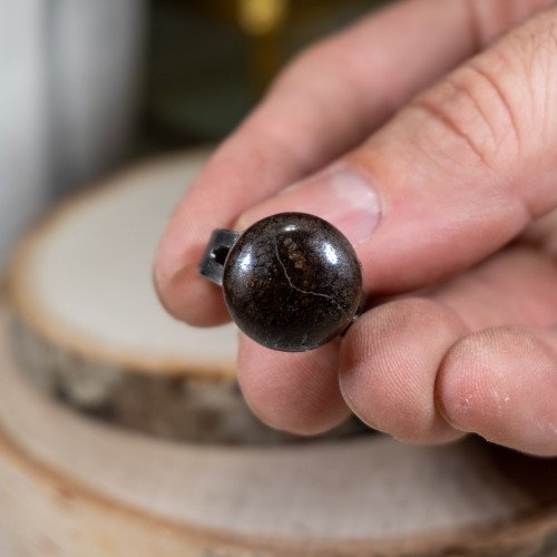 Bronzite Ring