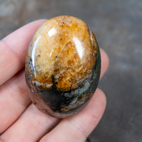 Lion's Gate Quartz Palmstone #6