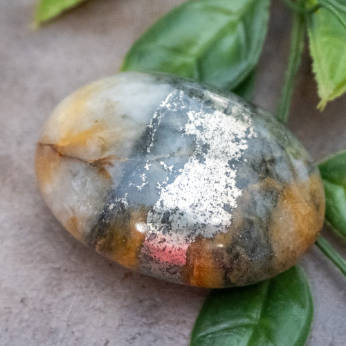 Lion's Gate Quartz Palmstone #18