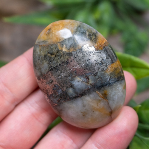 Lion's Gate Quartz Palmstone #18