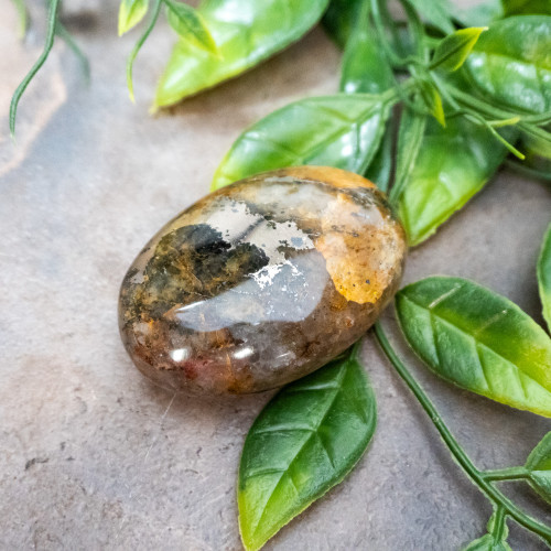 Lion's Gate Quartz Palmstone #16