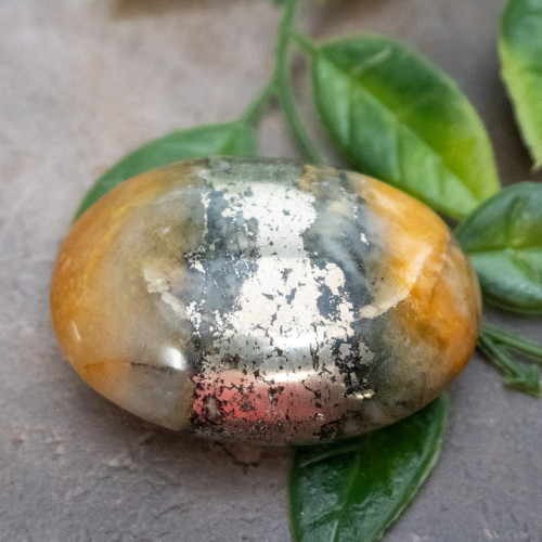 Lion's Gate Quartz Palmstone #14