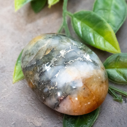 Lion's Gate Quartz Palmstone #13