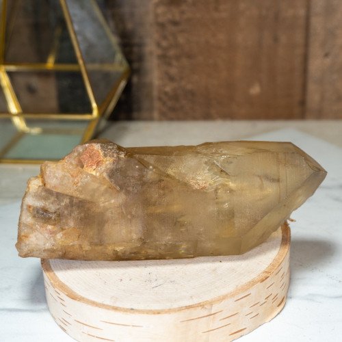 Medium Natural Citrine Point #3