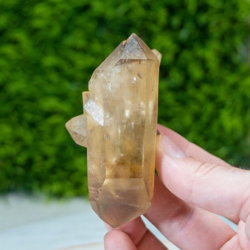 Small Natural Citrine Point #4
