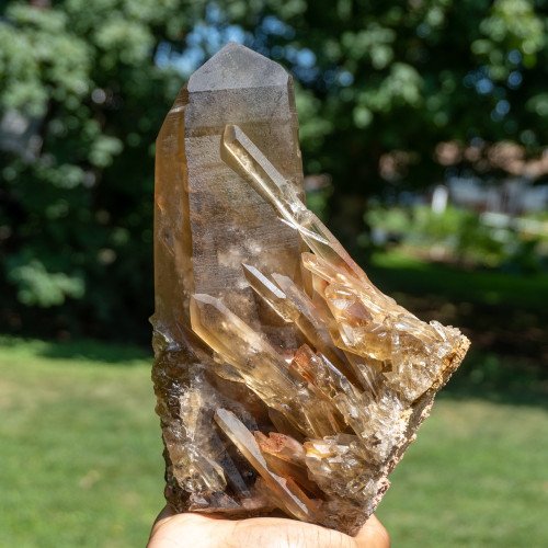 Large Natural Raw Citrine Cluster #1