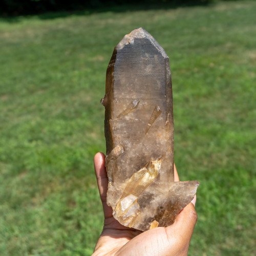 Large Natural Citrine Point #2